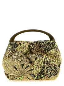Dries Van Noten Crisp Small Handbag Gold