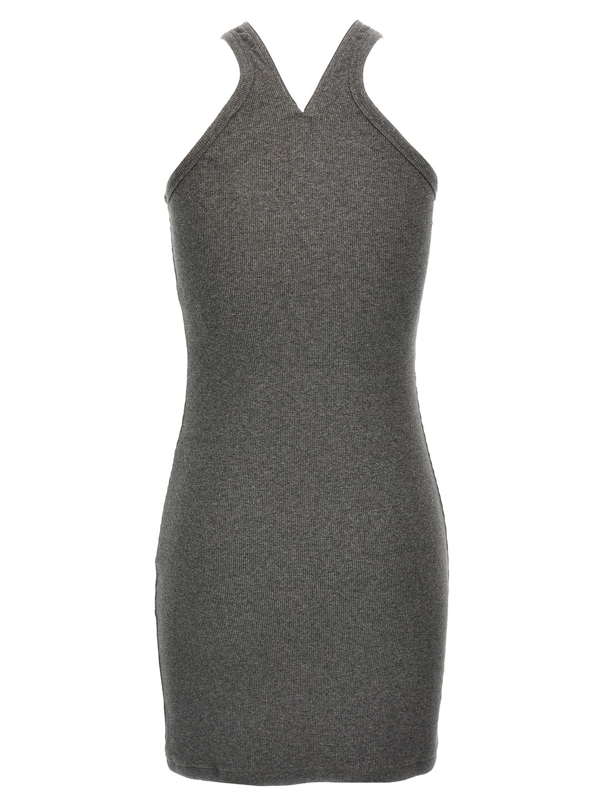 courrèges Criss Cross 90s Mini Dress Grey, view 2