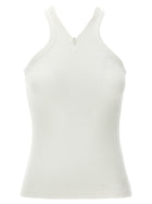 courrèges Criss Cross 90s Tank Top White
