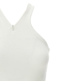 courrèges Criss Cross 90s Tank Top White