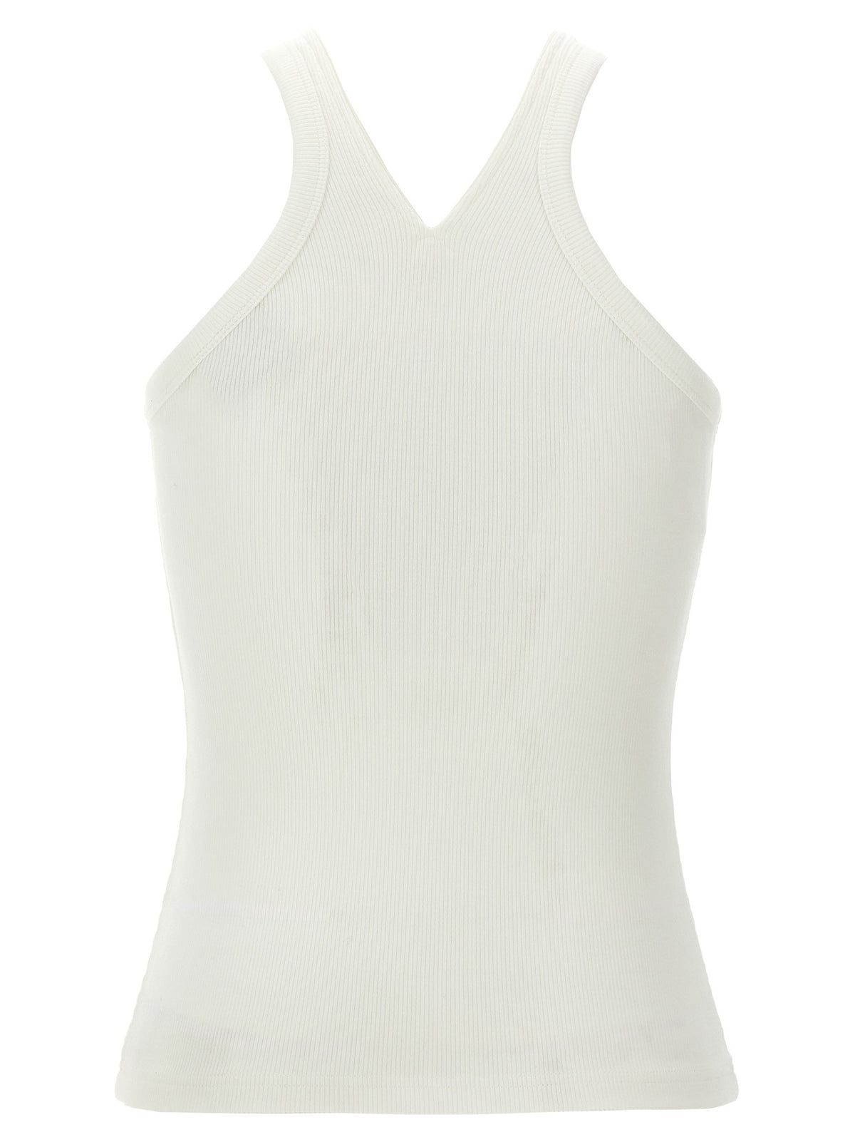 courrèges Criss Cross 90s Tank Top White, view 2