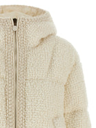 Moncler Cristallin Down Jacket White, view 3