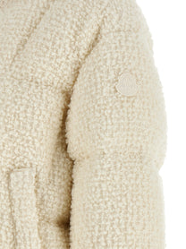 Moncler Cristallin Down Jacket White, view 4