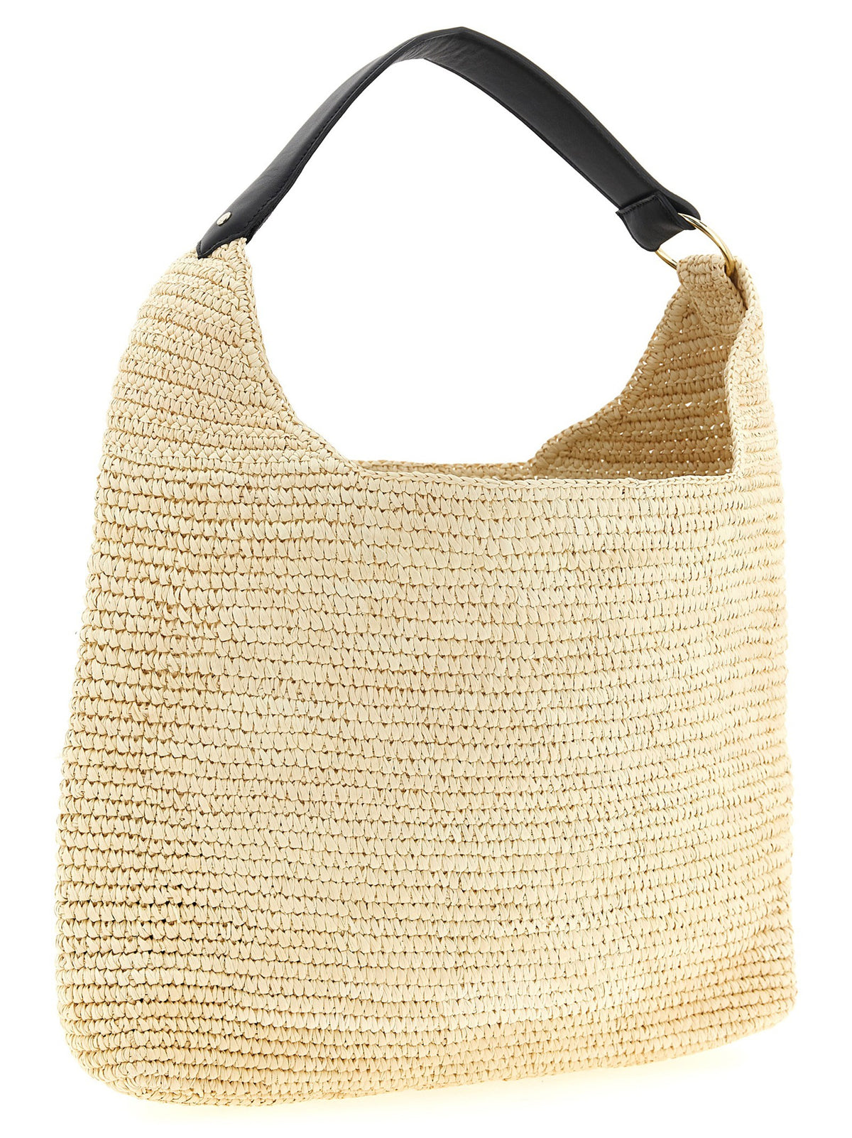 Maison Michel Cristiana Shoulder Bag Beige, view 2
