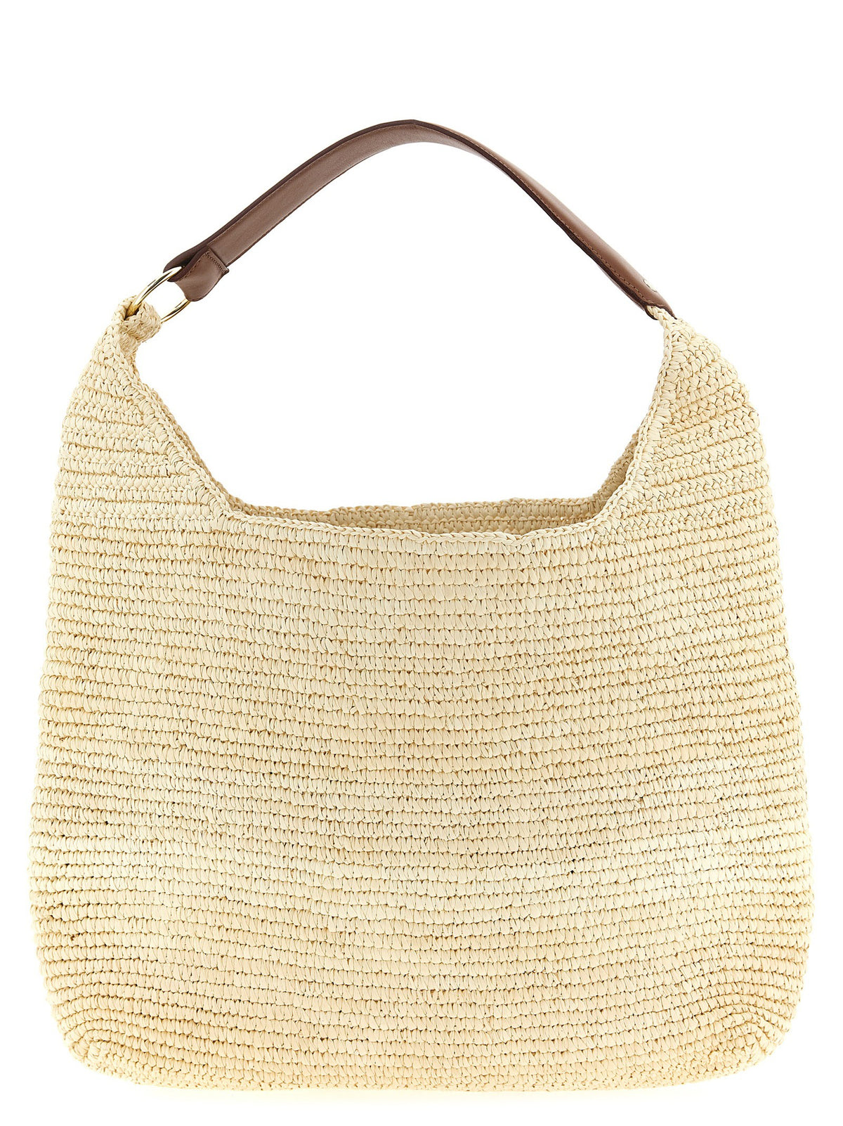 Maison Michel Cristiana Shoulder Bag Brown
