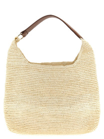 Maison Michel Cristiana Shoulder Bag Brown