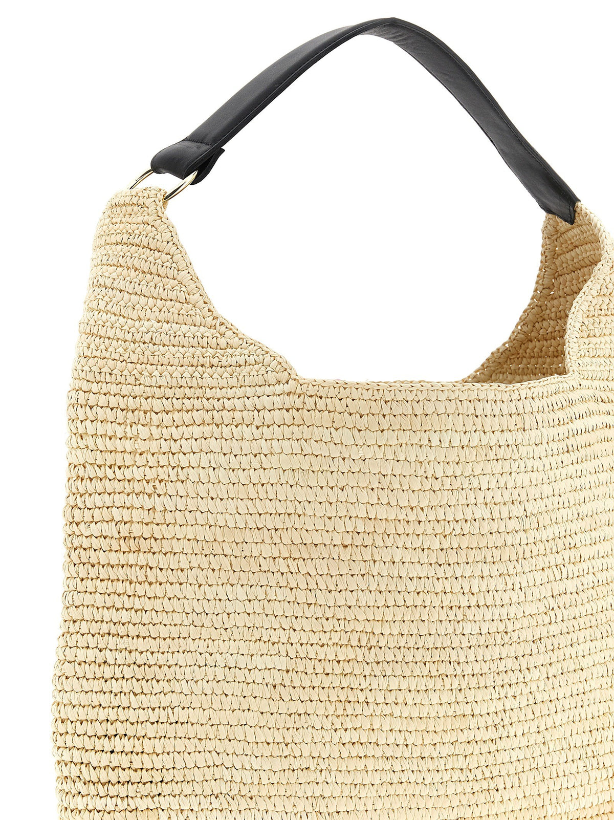 Maison Michel Cristiana Shoulder Bag Beige, view 3