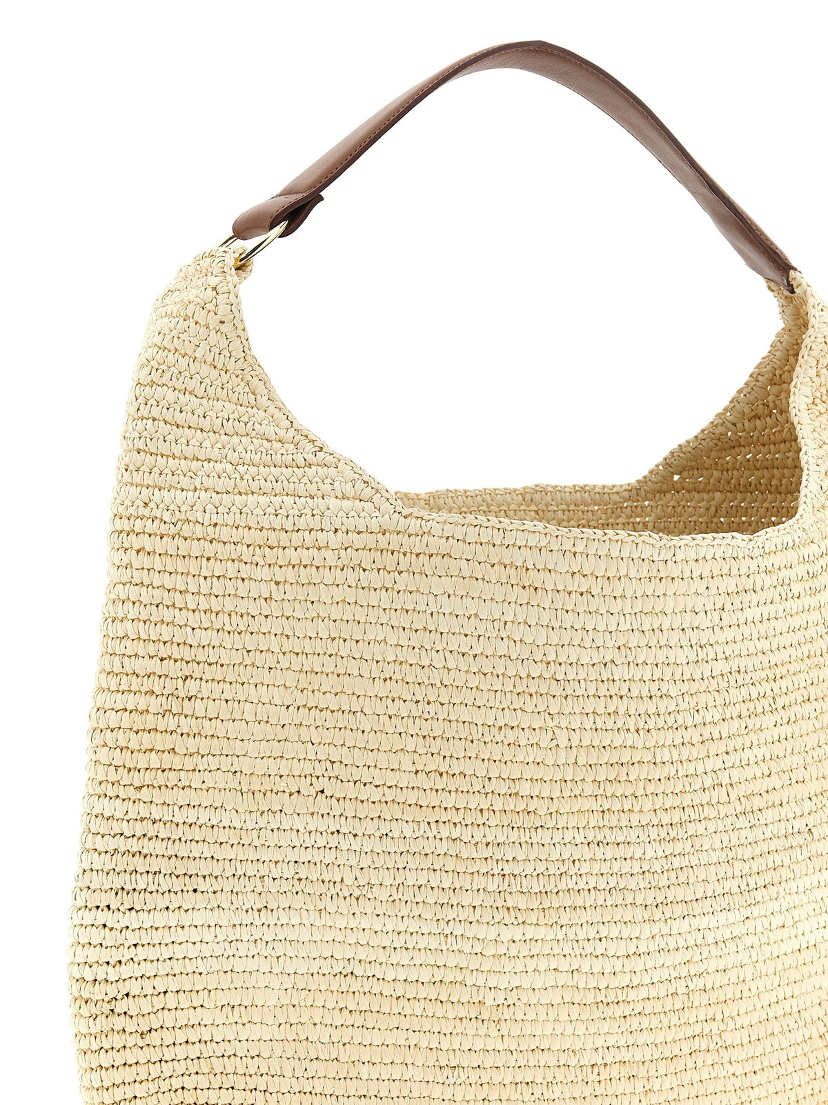 Maison Michel Cristiana Shoulder Bag Brown, view 3