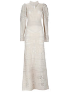ISABEL MARANT Women's Crochet Dione Dress White