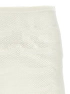 Tom Ford Crochet Mini Skirt White, view 3