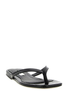 Toteme Croco Embossed Slides Black, view 2