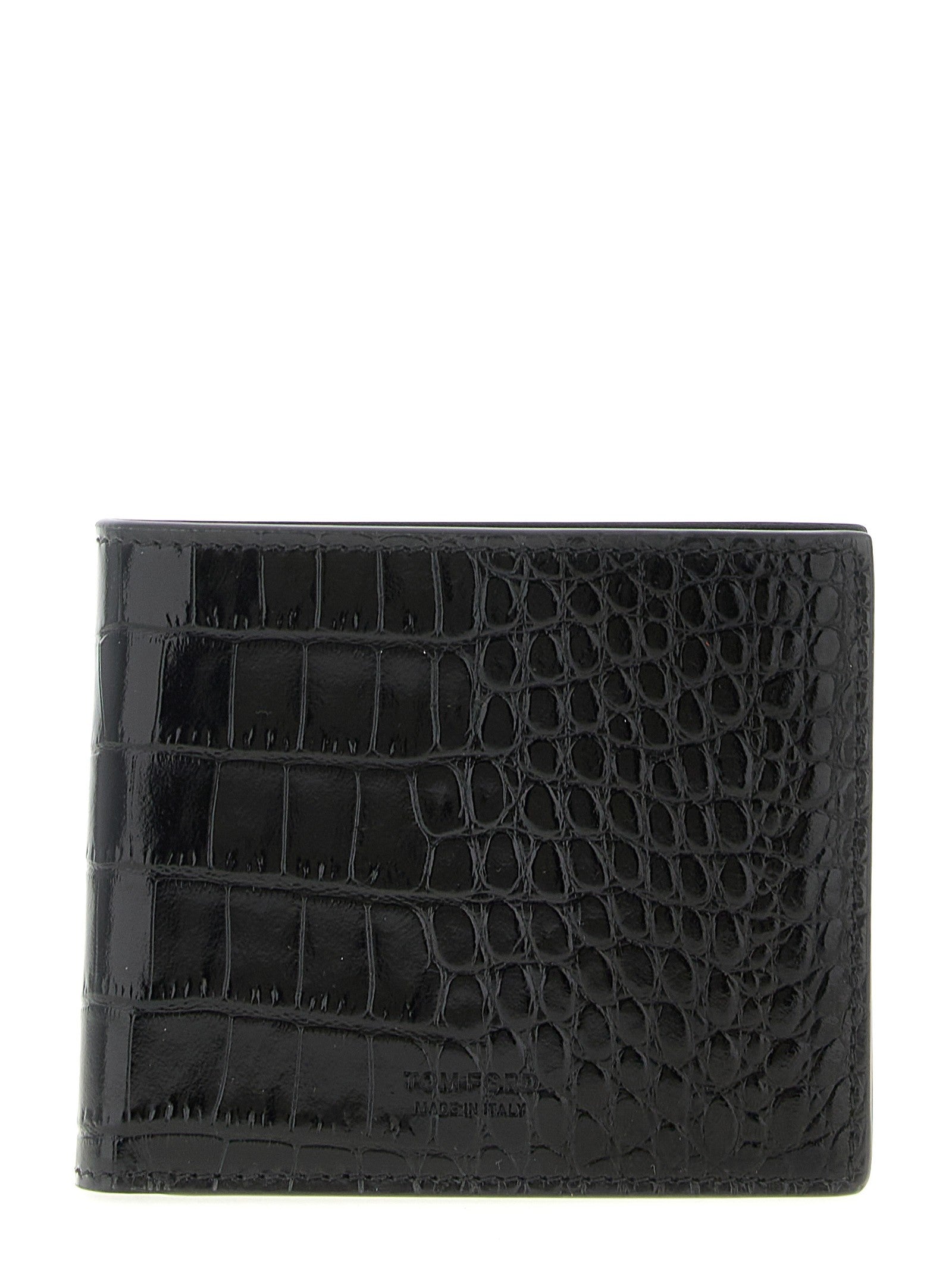 Tom Ford Crocodile Wallet Black