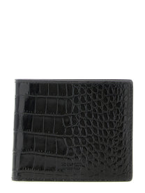Tom Ford Crocodile Wallet Black