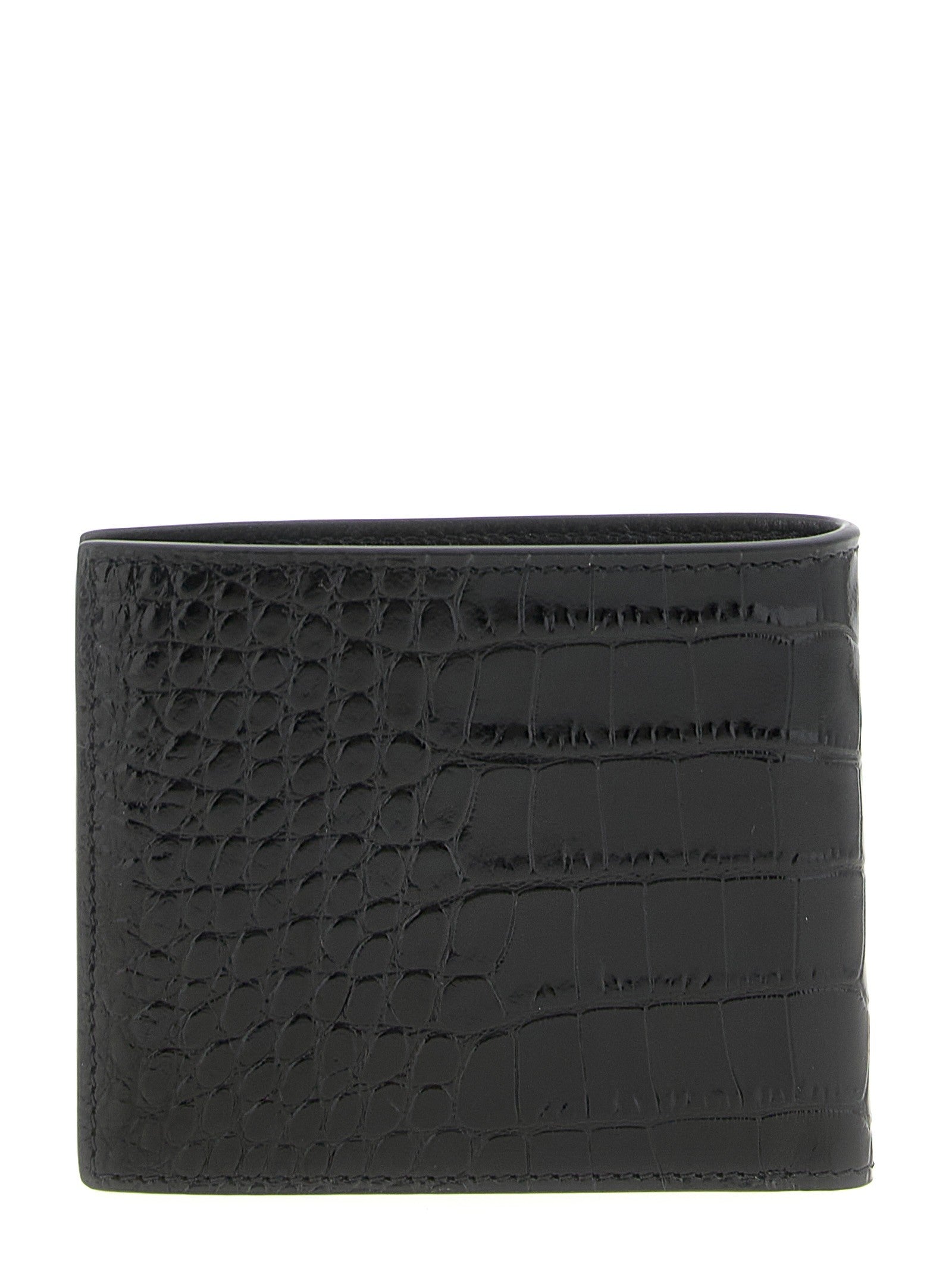Tom Ford Crocodile Wallet Black