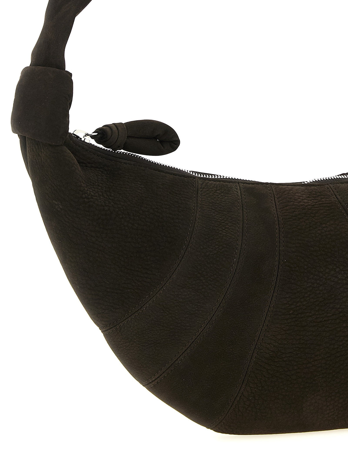 Lemaire Croissant Medium Crossbody Bag Brown