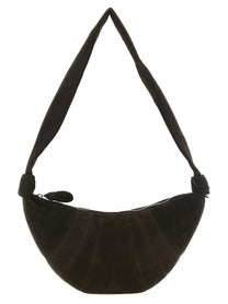 Lemaire Croissant Medium Crossbody Bag Brown