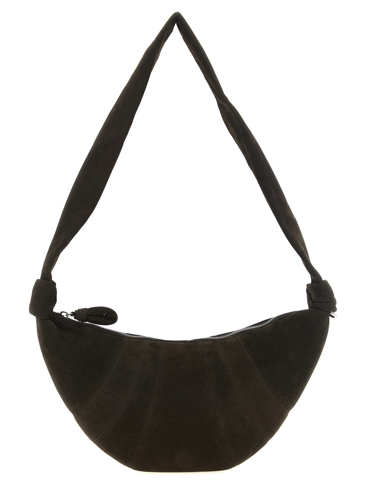 Lemaire Croissant Medium Crossbody Bag Brown