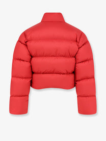 Gucci Women's Crop Fit Down Jacket Gold