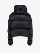 Rick Owens Women's Crop Fit Nylon Down Jacket Black, view 2