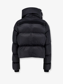Rick Owens Women's Crop Fit Nylon Down Jacket Black