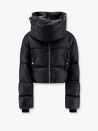 Rick Owens Women's Crop Fit Nylon Down Jacket Black