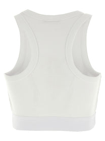 Givenchy Crop Tank Top White