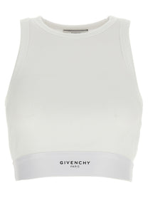 Givenchy Crop Tank Top White