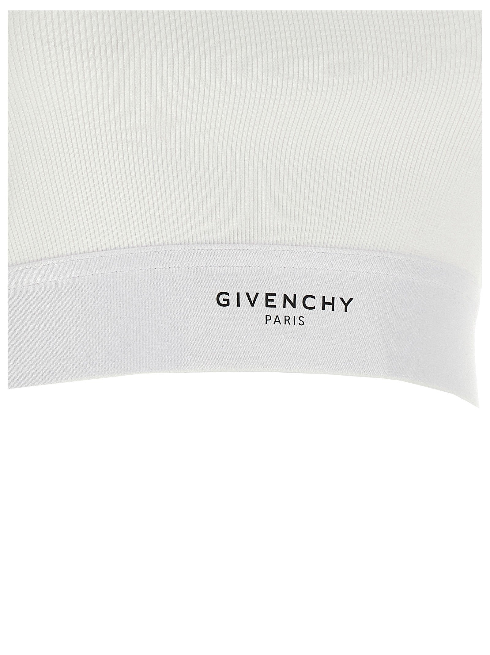 Givenchy Crop Tank Top White