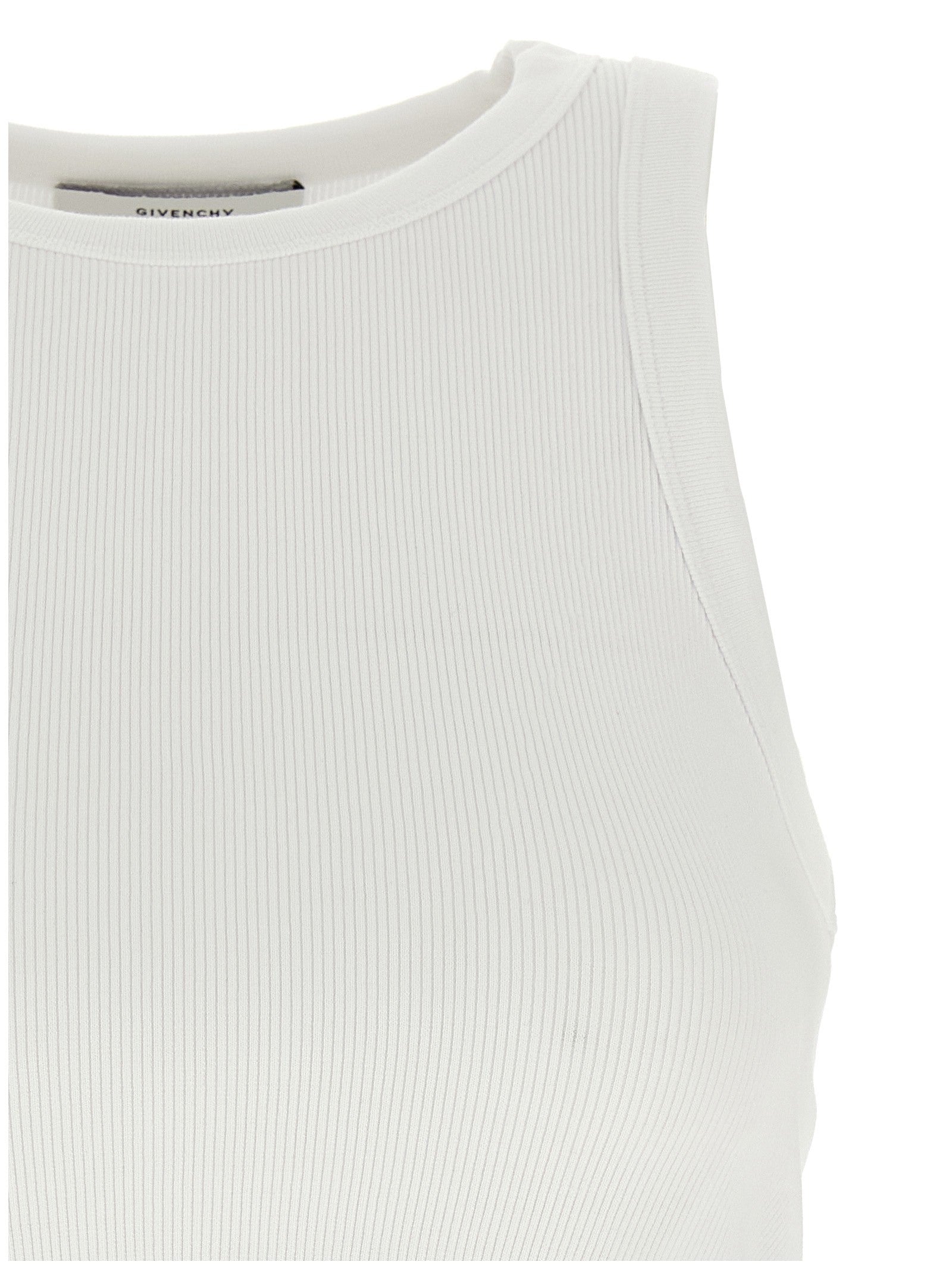 Givenchy Crop Tank Top White