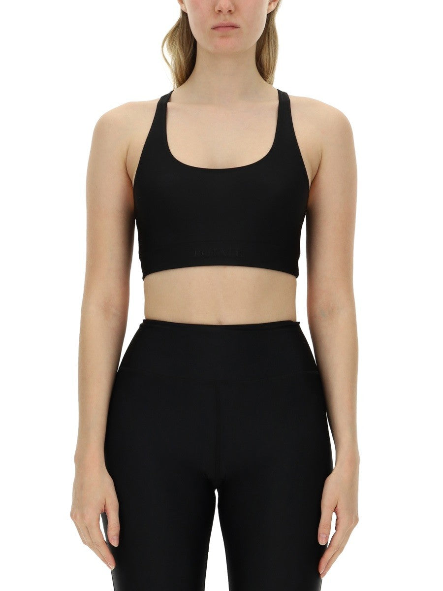 Rotate Birger Christensen Women's Crop Top Black Rotate Birger Christensen