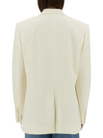Stella McCartney Women's Cropped Blazer White
