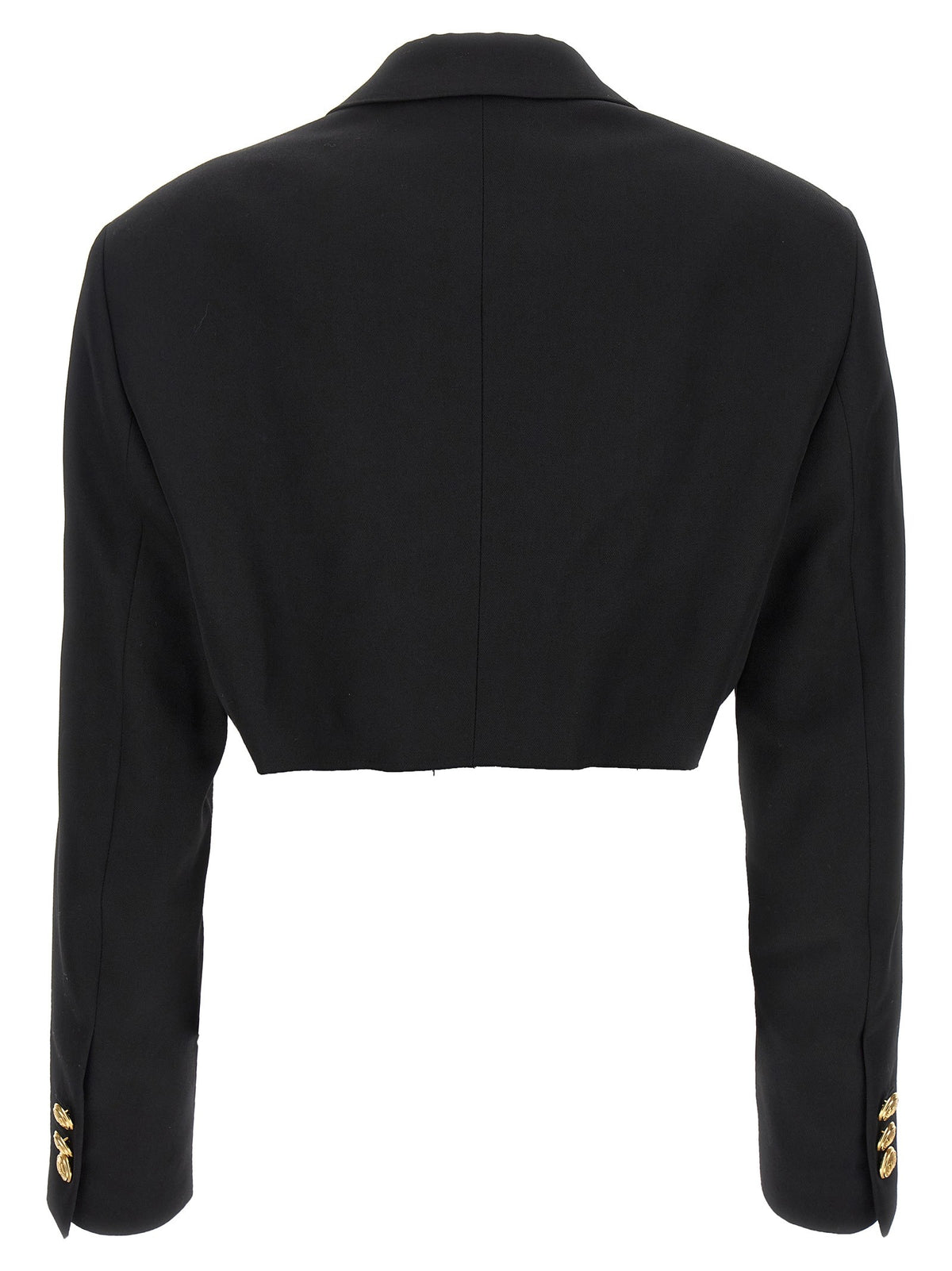 Palm Angels Cropped Blazer Black