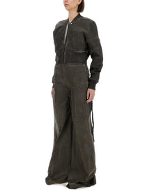 DRKSHDW Women's Cropped Bomber Jacket Flight Jkt Grey DRKSHDW