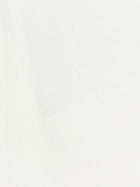 Givenchy Women's Cropped Cotton and Silk Polo Shirt White, view 3