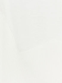 Givenchy Women's Cropped Cotton and Silk Polo Shirt White