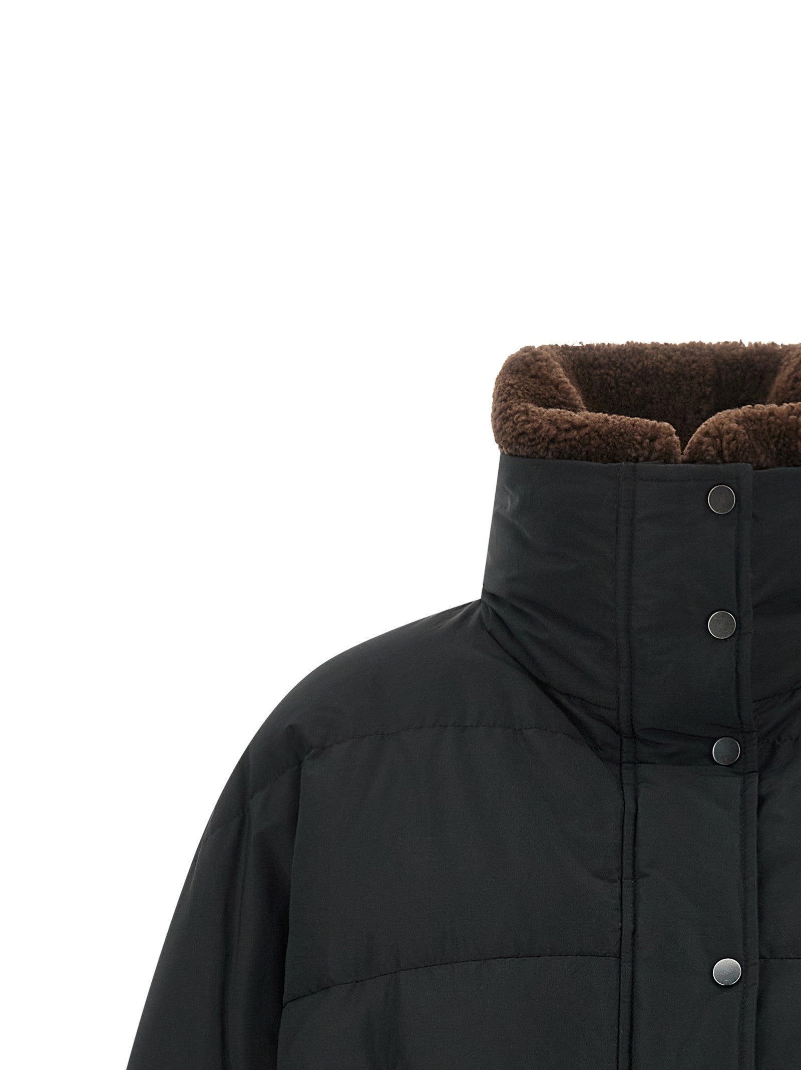 Brunello Cucinelli Women's Down Jacket Black