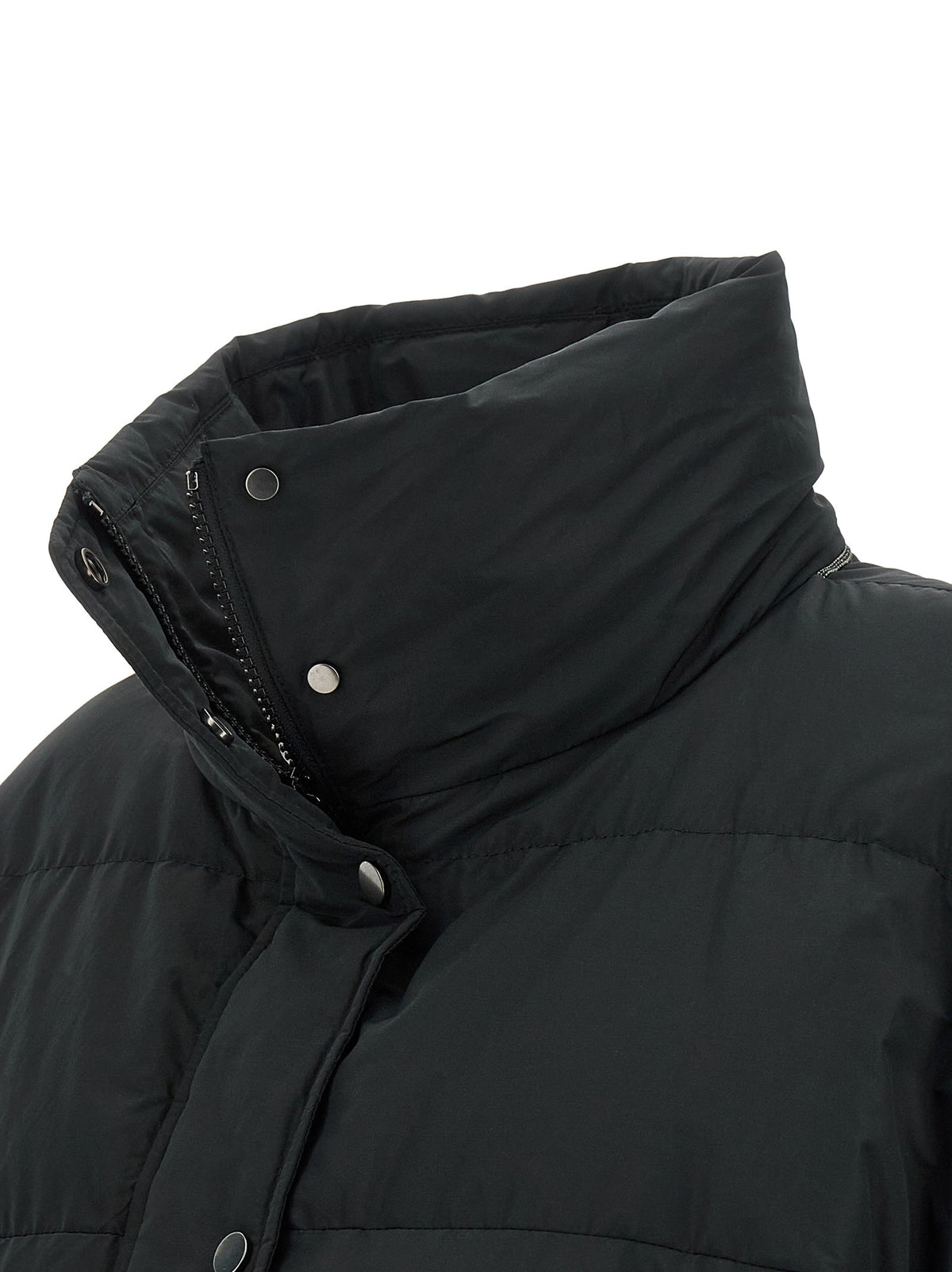 Brunello Cucinelli Women's Down Jacket Black, view 5