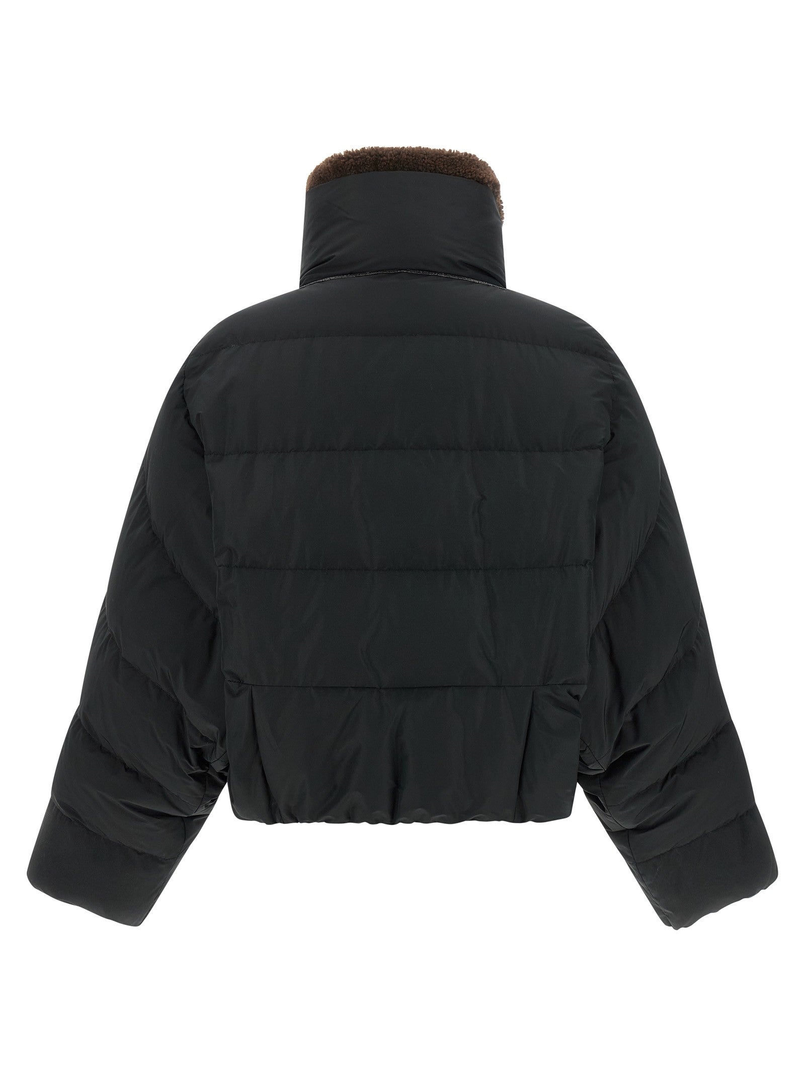Brunello Cucinelli Women's Down Jacket Black