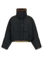Brunello Cucinelli Women's Down Jacket Black