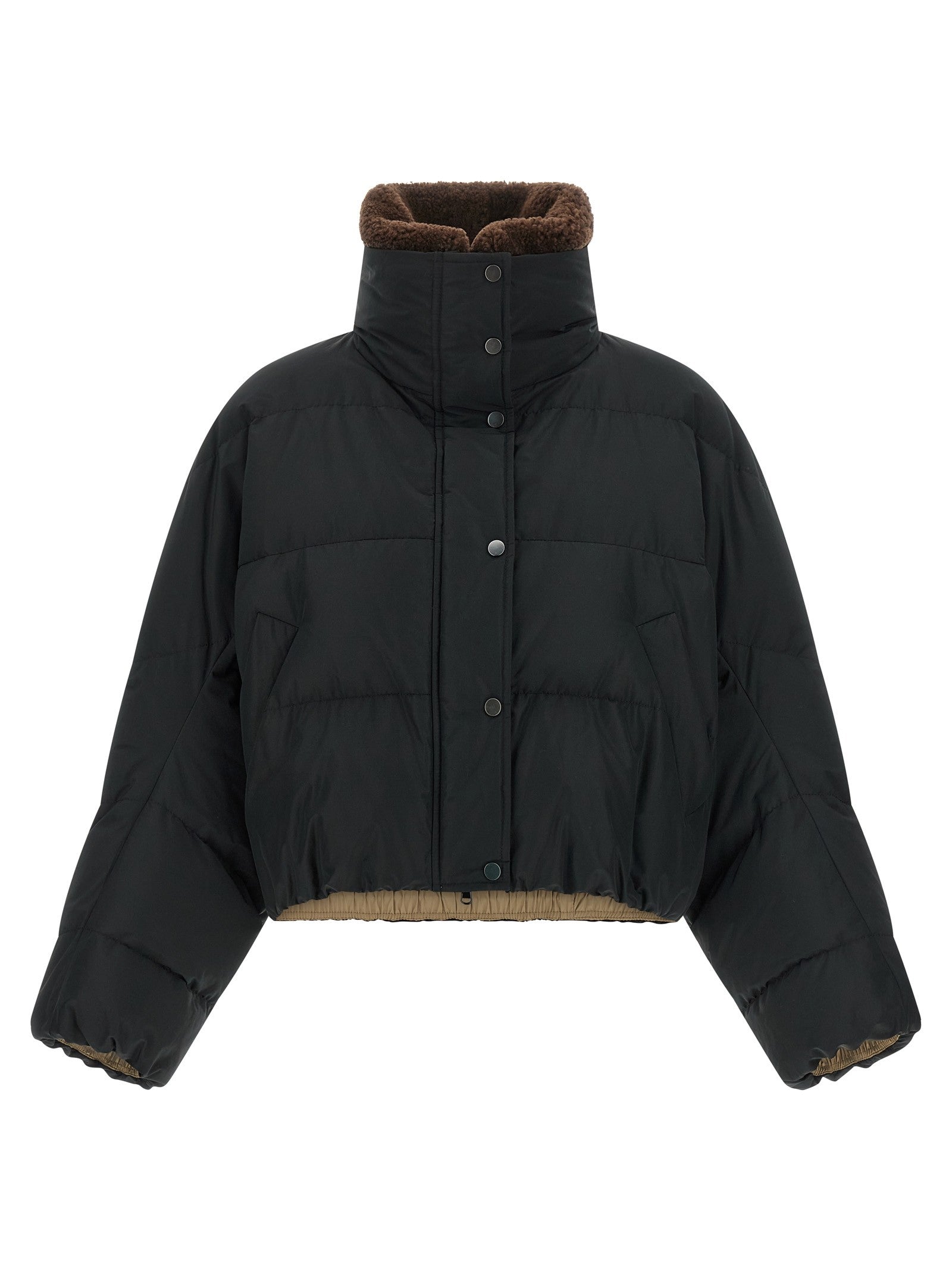 Brunello Cucinelli Women's Down Jacket Black