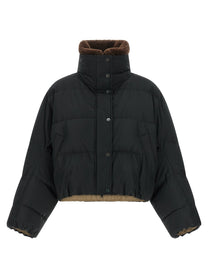 Brunello Cucinelli Women's Down Jacket Black