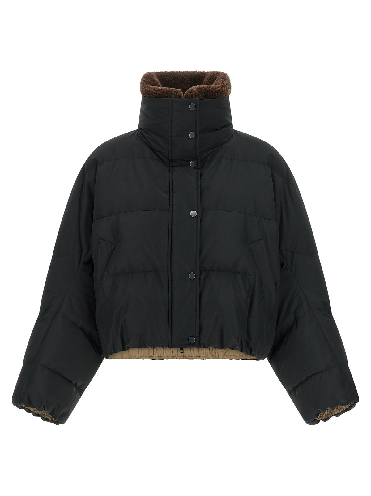 Brunello Cucinelli Women's Down Jacket Black