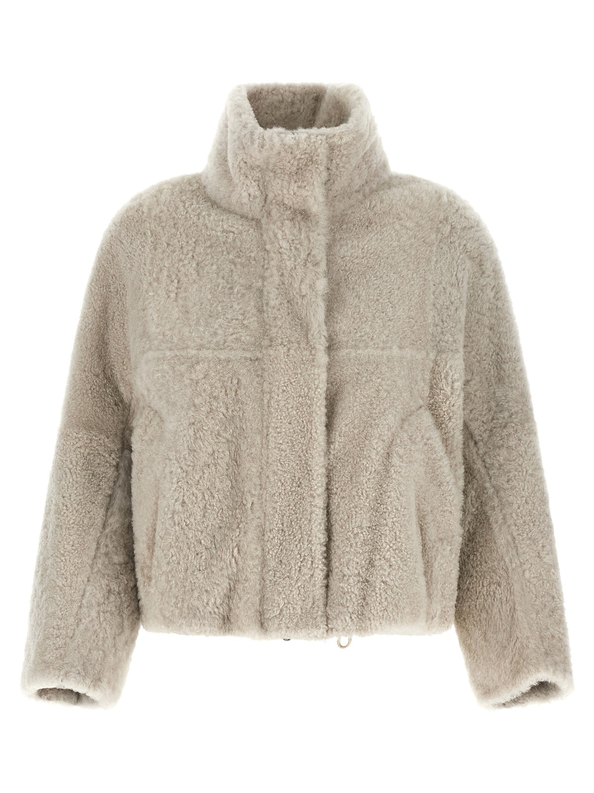 Brunello Cucinelli Women's Sheepskin Jacket Beige