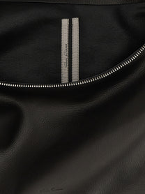 Rick Owens Cropped Gemini Shoulder Bag Black