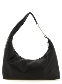 Rick Owens Cropped Gemini Shoulder Bag Black