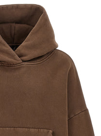 Entire Studios Cropped Hoodie Brown