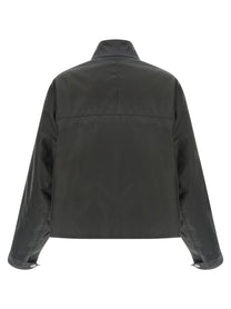 PRADA Cropped Jacket Grey