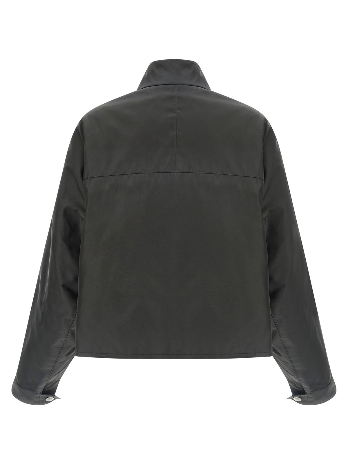 PRADA Cropped Jacket Grey, view 2