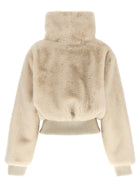 Pinko Cropped Jacket Beige, view 2