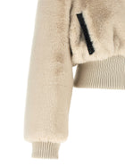 Pinko Cropped Jacket Beige, view 4